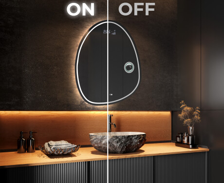 Lustro nieregularne podświetlane dekoracyjne LED SF223 #3