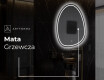 Lustro nieregularne podświetlane dekoracyjne LED SF223 #9