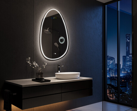 Lustro nieregularne podświetlane dekoracyjne LED SF223 #10