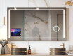 Inteligentne Lustro LED do Łazienki z Ramką Displine Apple L61