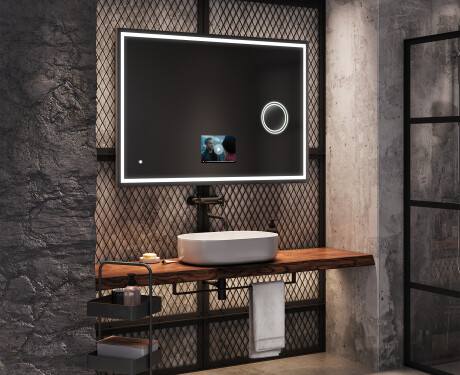 Lustro Łazienkowe Podświetlane LED Smart L49 Apple #8