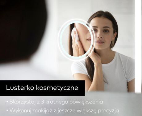 Lustro Łazienkowe Podświetlane LED Smart L49 Apple #11