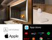 Lustro LED Smart Oświetlane L77 Apple #2