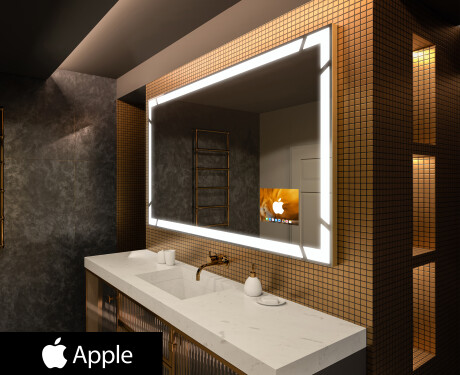 Lustro Łazienkowe Podświetlane LED Smart L126 Apple #1