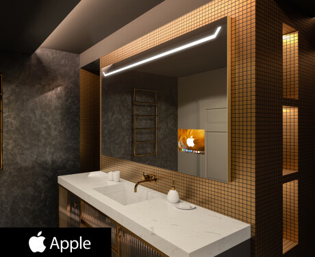 Inteligentne Lustro Podświetlane LED Smart L128 Apple #1