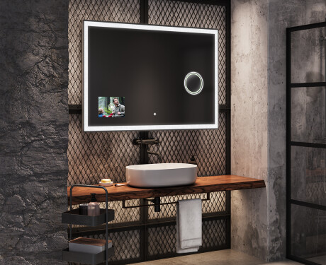 Inteligentne Lustro Podświetlane LED Smart L136 Apple #6