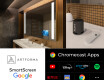 Lustro Łazienkowe Podświetlane Smart L02 Seria Google #4