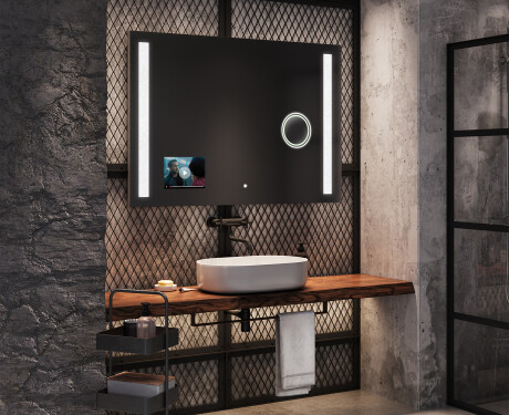 Lustro Łazienkowe Podświetlane Smart L02 Seria Google #6