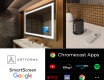 Inteligentne Lustro Łazienkowe Smart Google Z Oświetleniem LED L15 #4
