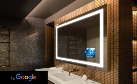 Inteligentne Lustro Łazienkowe Smart Google Z Oświetleniem LED L15