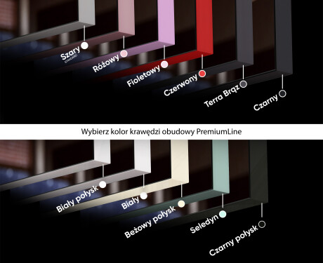 Inteligentne Lustro Łazienkowe Podświetlane Prostokątne LED Smart L01 Samsung #7