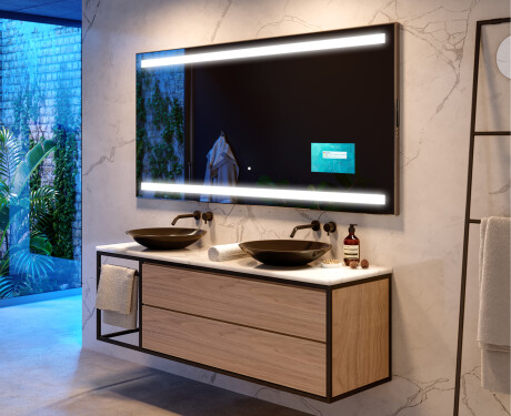Inteligentne Lustro Łazienkowe Podświetlane LED Smart L09 Samsung #6