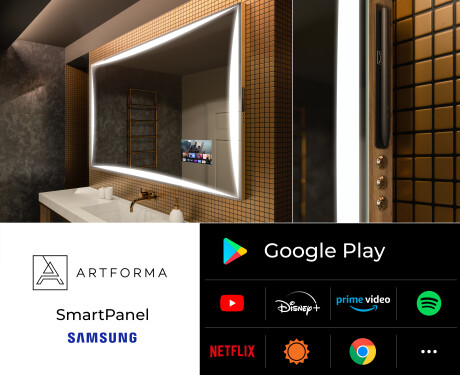 Inteligentne Lustro Podświetlane LED Smart L77 Samsung #2