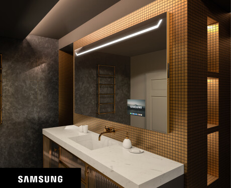 Lustro Łazienkowe Podświetlane LED Smart L128 Samsung