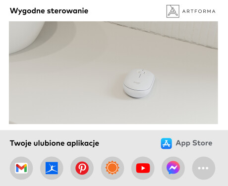 Inteligentne Lustro Okrągłe LED SMART L115 Apple #3