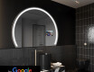 Lustro Półokrągłe Łazienkowe LED SMART W223 Google