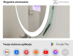 Inteligentne Lustro Łazienkowe Okrągłe LED SMART SAMSUNG L76 #3