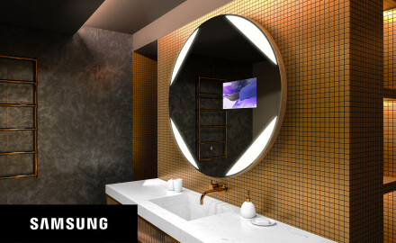Inteligentne Lustro Okrągłe LED SMART L114 Samsung