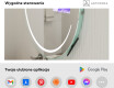 Inteligentne Lustro Łazienkowe OKrągłe LED SMART  L156 Samsung #3