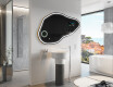 Nieregularne Lustro Łazienkowe LED SMART P223 Google #10