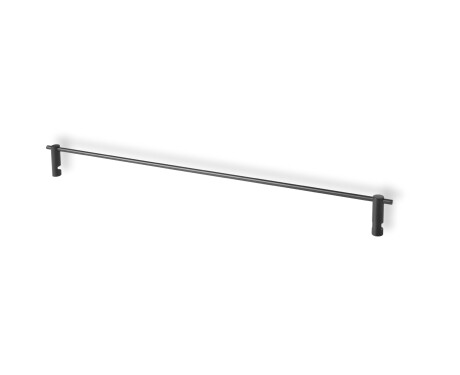 CLASSIC-Reling 50 do półki szklanej 07.80160 / czarny mat
