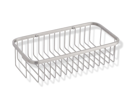Koszyk 30x14x9 / stal szczotkowana