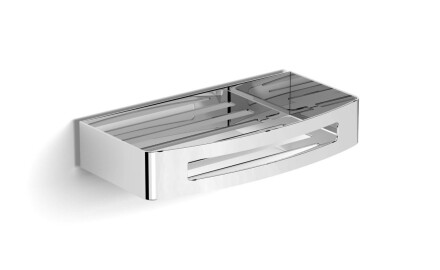 Koszyk 22x12x4 / mocowanie Lift & Clean™ / stal polerowana