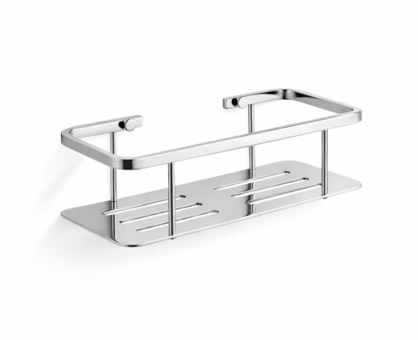Koszyk - półka łazienkowa 25x11x7 / stal polerowana