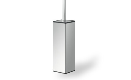 Szczotka WC wisząca / kwadrat / stal polerowana