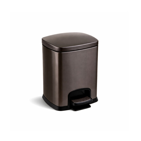 Kosz pedałowy PREMIUM prostokątny 5 L, soft close / grafit metalik #1