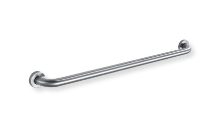 Poręcz wspomagająca dla osób z niepełnosprawnościami Ø32 prosta STANDARD- 80cm / stal szczotkowana