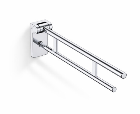 Poręcz wspomagająca dla osób z niepełnosprawnościami Ø32 uchylna PREMIUM - 80 cm/ stal nierdzewna polerowana