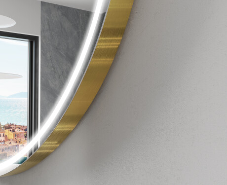 Nieregularne Lustro Łazienkowe LED SMART Z223 Google #5