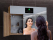 Szafka łazienkowa z lustrem Smart LED - L02 Sarah 100 x 72cm #8