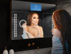 Szafka łazienkowa z lustrem Smart LED - L55 Sarah 100 x 72cm #10