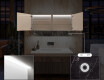 Szafka łazienkowa z Lustrem LED dwudrzwiowa Lily 100 x 72,5cm #5