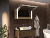 Wisząca szafka łazienkowa z lustrem podświetlana Sofia 100x50cm #11