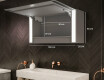 Wisząca szafka łazienkowa z lustrem podświetlana Sofia 100x50cm #2