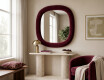 Designerskie lustro tapicerowane - Velora Arco #3