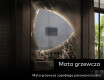 Lustro LED nieregularne z oświetleniem na ścianę T221 #9