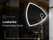 Lustro asymetryczne łazienkowe podświetlane LED T222 #4