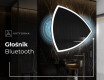 Lustro asymetryczne łazienkowe podświetlane LED T222 #5