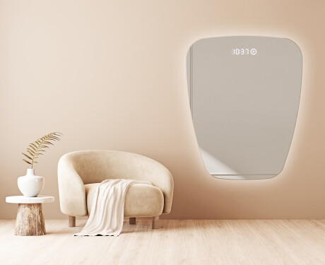 Lustro nieregularne podświetlane dekoracyjne LED Z221 #4