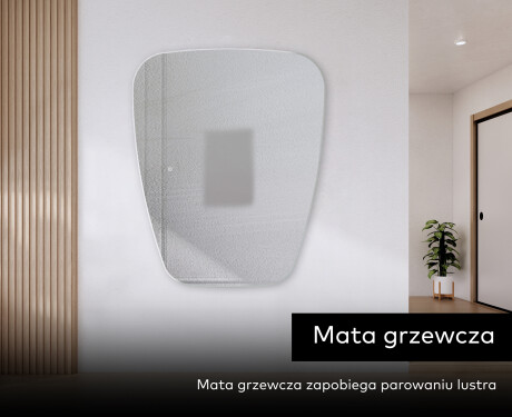 Lustro nieregularne podświetlane dekoracyjne LED Z221 #8