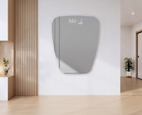 Lustro nieregularne podświetlane dekoracyjne LED Z221 #9