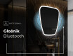 Lustro nieregularne podświetlane dekoracyjne LED Z222 #5