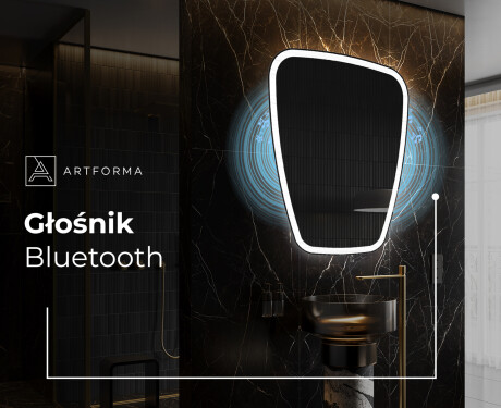 Lustro nieregularne podświetlane dekoracyjne LED Z222 #5