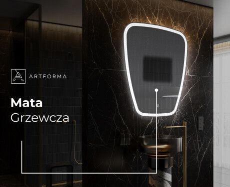 Lustro nieregularne podświetlane dekoracyjne LED Z222 #8