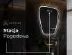 Lustro nieregularne podświetlane dekoracyjne LED Z223 #6