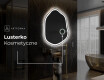 Lustro asymetryczne łazienkowe podświetlane LED E222 #5